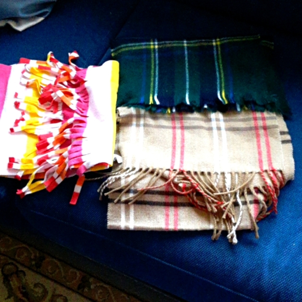 SCARVES,  bundle of 3